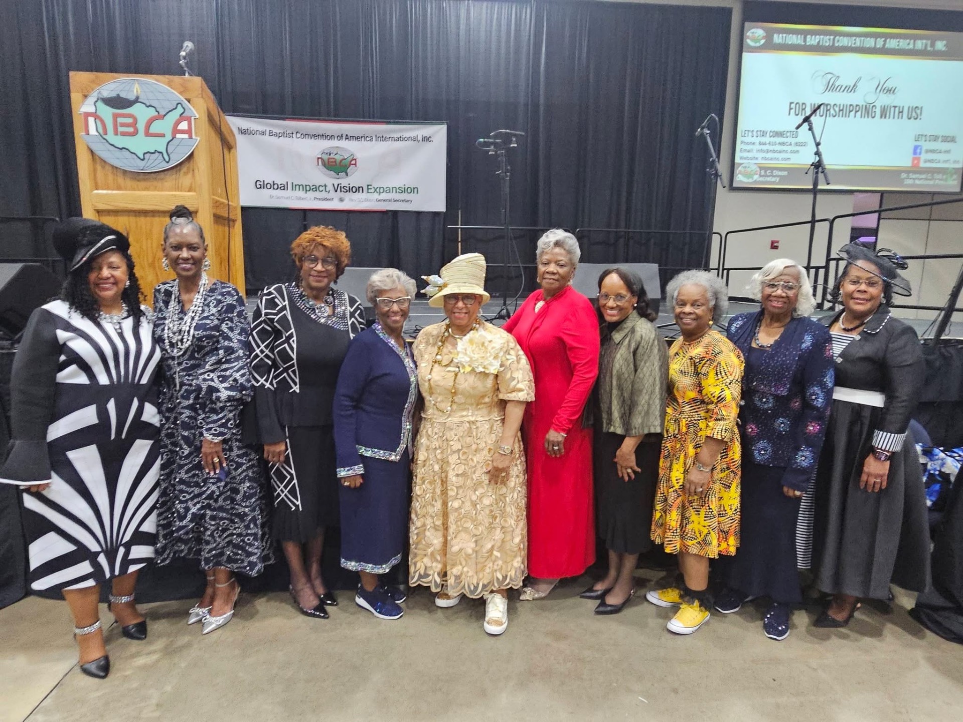 MWMW officers group photo at the National Baptist Convention of America International